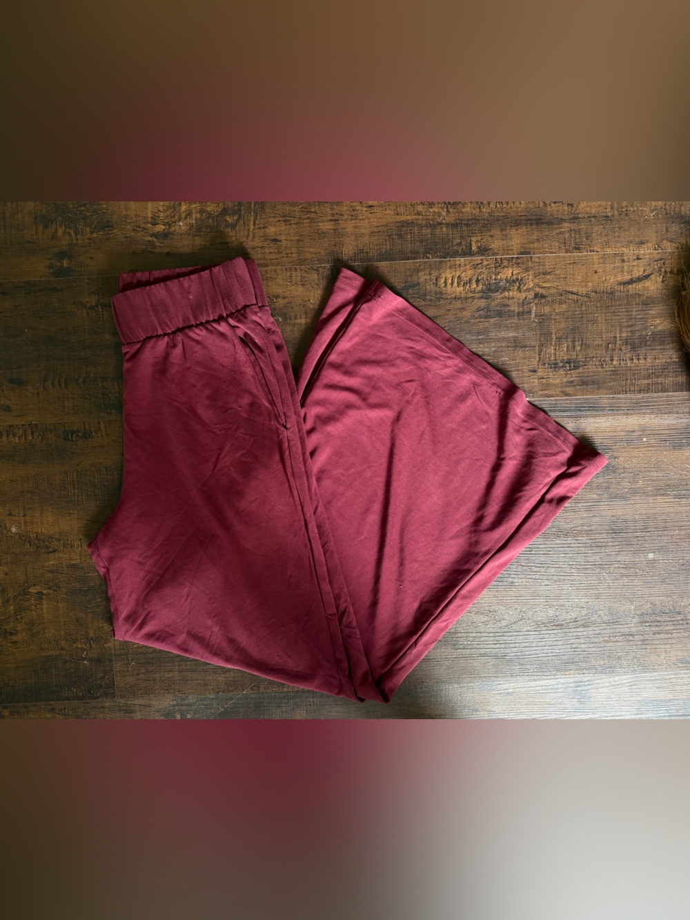 Maroon Guru Active Pants
